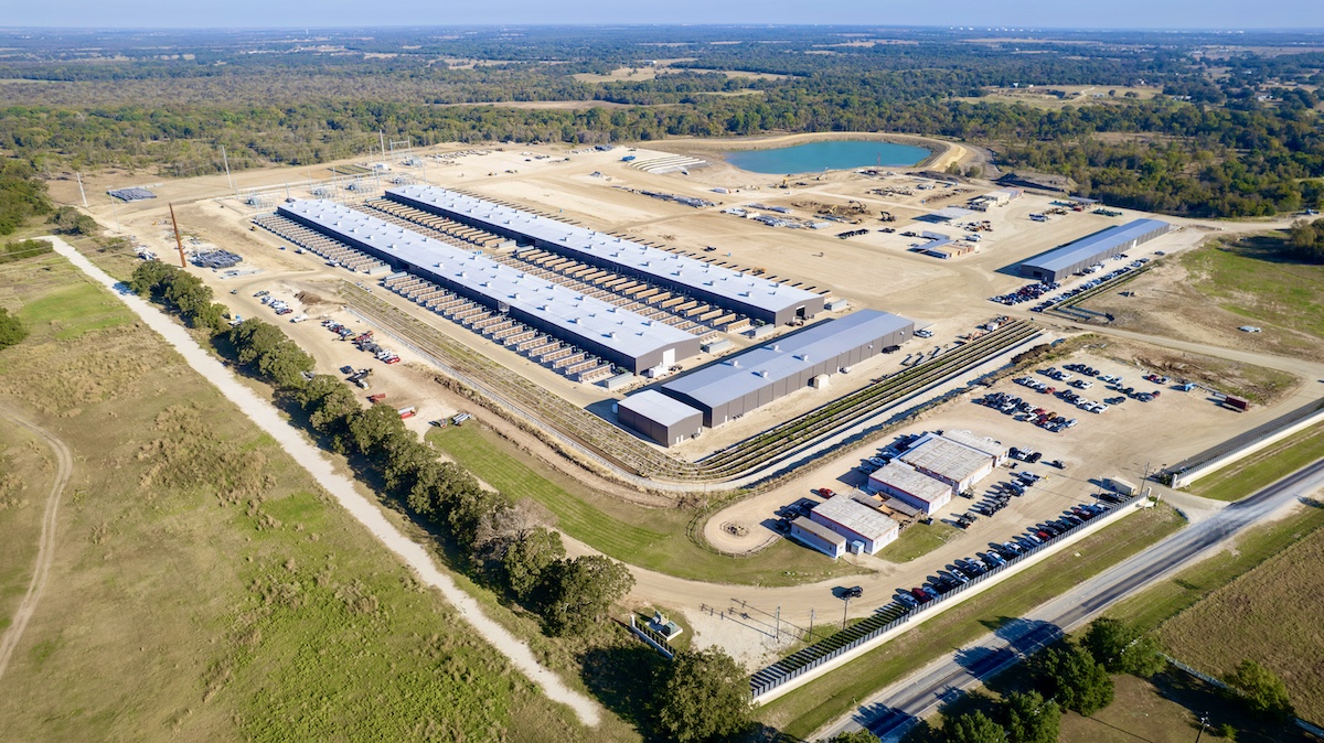 Riot's Corsicana Facility